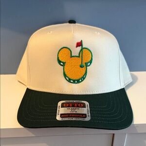 Masters Mickey OTTO White and Dark Green Cap